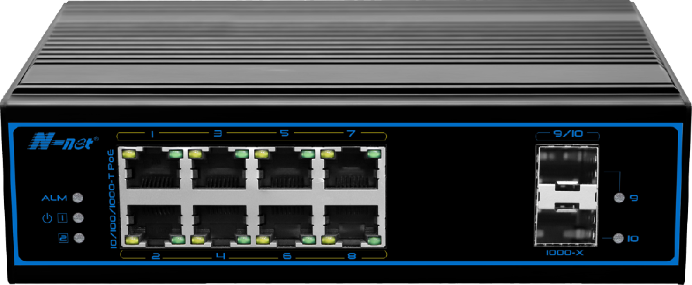 千兆2光8電PoE/NIE8082PG