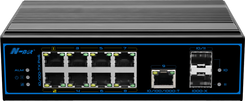 百兆2光8電PoE/NIE8083GPE