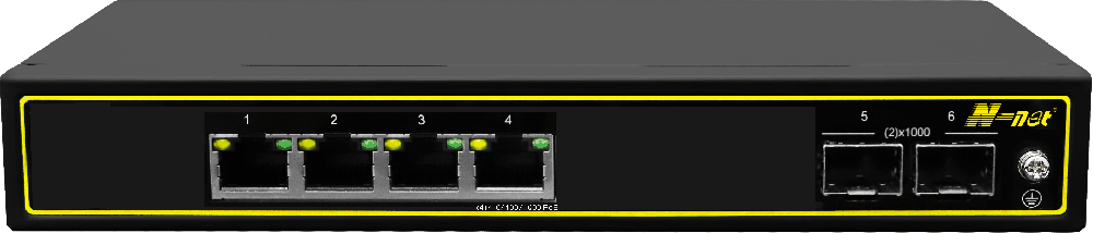 輕網(wǎng)管4電2光PoE/NC2042SPGM